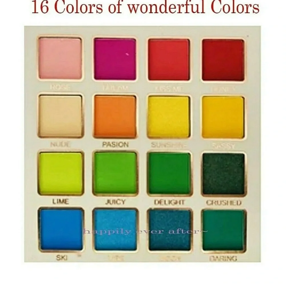 NEW Bella Forever MEDUSA 1 16 Colors Eve Shadow Palette